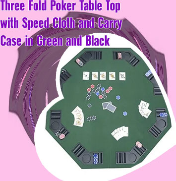 Best folding poker table top