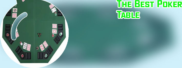 Best portable poker table