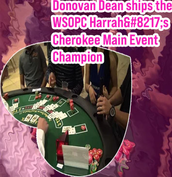 Harrah's cherokee poker tournament