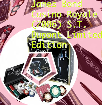 James bond poker set