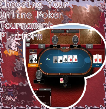 Online poker table with friends