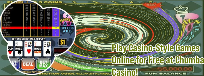 Play free video poker
