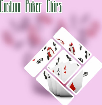Playing cards and poker chips