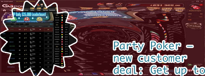 Poker sign up bonus