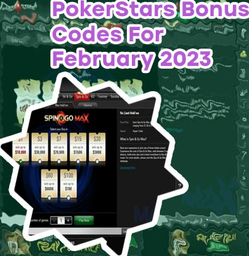 Pokerstars bonus code thirty